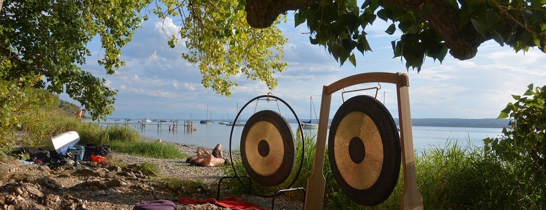 Gongsession am Ammersee